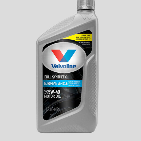 Lubricante Valvoline Sintético para vehículos europeos 5W40 (6/ .946 L)
