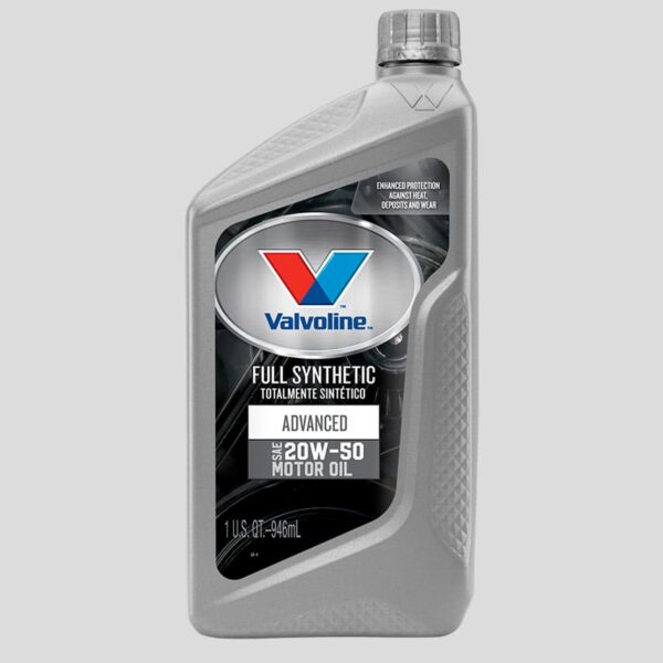 Lubricante Valvoline Advanced Full Synthetic 20W50 (Caja)